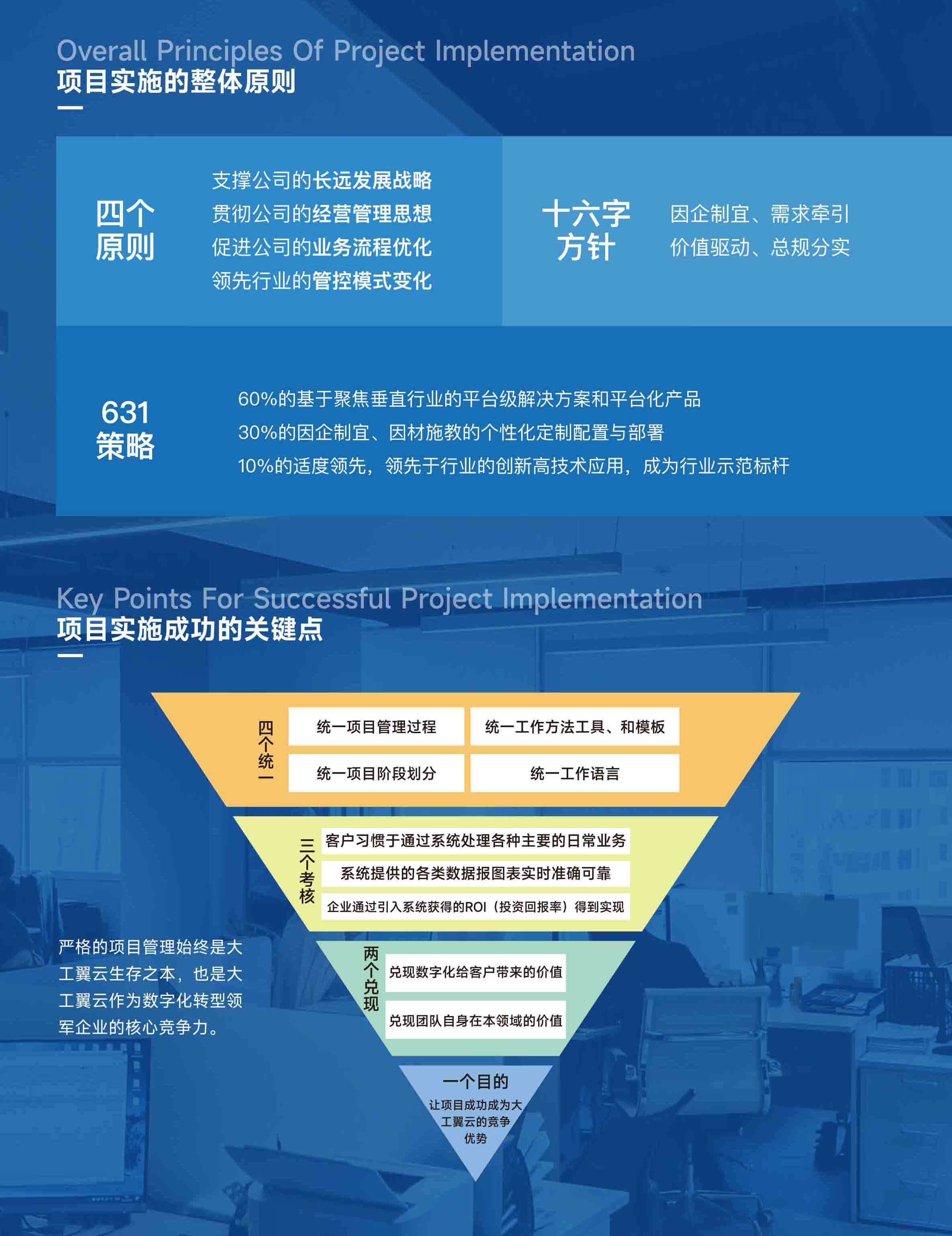项目实施的整体原则